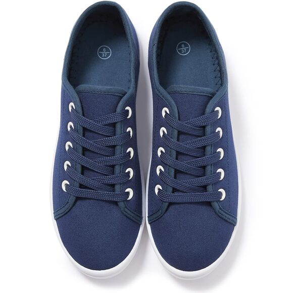 Casual Canvas Sneakers, SIZE 8, 14E-145S006 - Picture 1 of 2